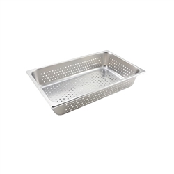 Steam Table Pan, Full Size Perforated 4" Deep - VX114P by California Cooking.