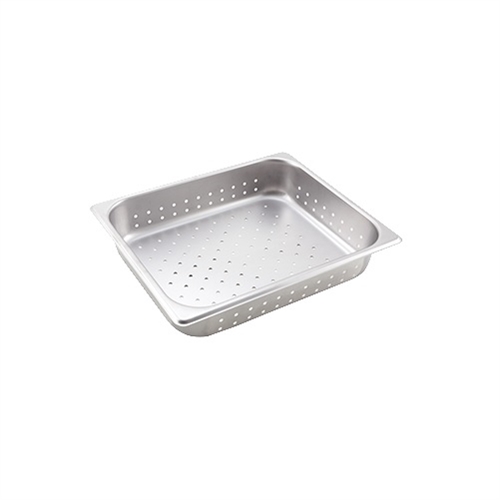 Steam Table Pan, Half Size Perforated 4" Deep - VX124P by California Cooking.