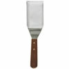 Turner, 6-1/2" X 3", Heavy Duty, Stainless, Wood Handle, WTHD-6 by California Cooking.