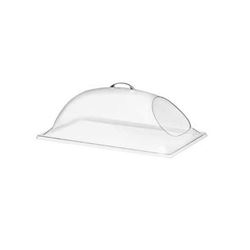 Chafer Cover, Dome Rectangle 12" x 20" With End Cut-Out And Handle, 322-12 by Cal-Mil.