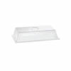 Cake Cover, Flat Rectangular 12" x 20" x 4" - Clear Polycarbonate, 327-12 by Cal-Mil.