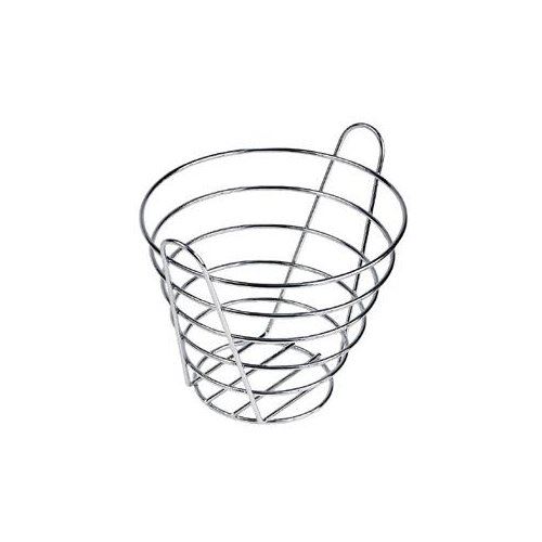 Basket, 9" Diameter Fruit/Bread/Utility - Chrome Finish, 4-22788-M by Clipper Mill.