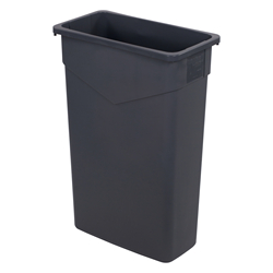 Trimline Waste Container 23 Gal, Hd, Gray