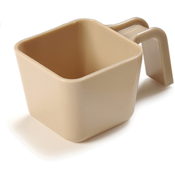 Carlisle Portion Scoop, 12Oz, Polycarbonate, Beige, NSF