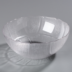 Carlisle Petal Mist Bowl, Clear, Plastic, 9