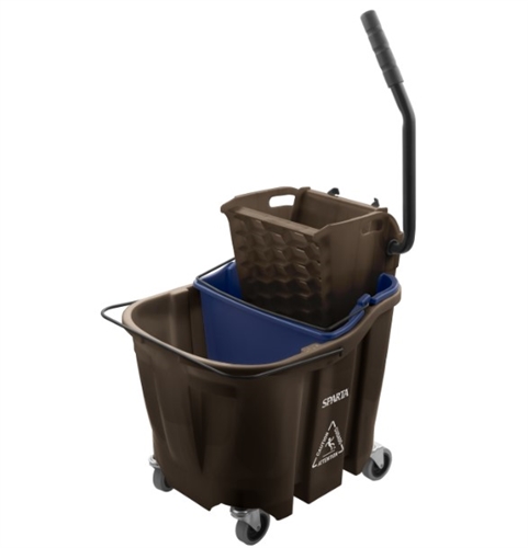 Carlisle Mop Bucket Combo w/Wringer and Soiled Water Insert - 9690401