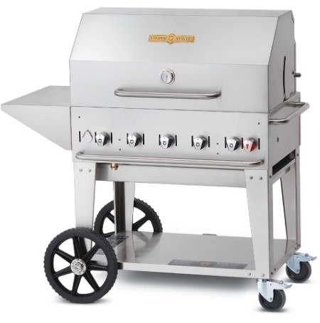Outdoor BBQ Grill, Radiant Portable 36"  - CV-MCB-36PKG-LP by Crown Verity.