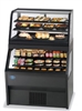 Federal Industries Refrigerator Display Case with Fednightcover and Fedcasters - CRR3628/RSS3SC