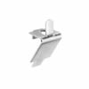 Refrigerator Shelf Clip, Square Slotted Shelf Support - Stainless Steel, 135-1234 by Franklin Machine Pro