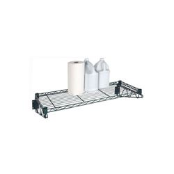 Wall Shelf, 18" x 48" Epoxy Coated Shelf Kit Complete, FWS1848GN by Focus.