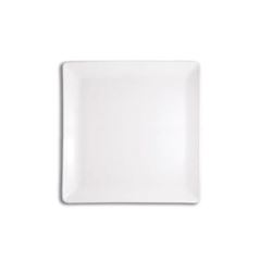 Plate, Square Porcelain 10" - White, DDP022WHP23 by Front Of The House.