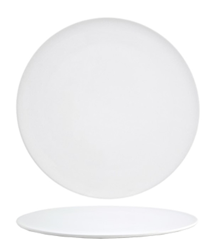 FOH Canvas Plate, 11" Round, Porcelain - DDP059WHP21-MM