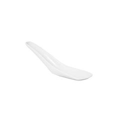 Spoon, Tasting,  Porcelain 4 1/2" X 1.25" - White, FSP002WHP23 by Front Of The House.