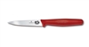Victorinox Swiss Army Paring Knife Red Handle 3-1/4" - 5.0601.S