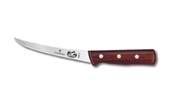 Victorinox Swiss Army Boning Knife, 6" Curved Rosewood - 5.6606.15