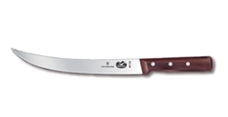 Victorinox Swiss Army Breaking Knife 10" Curved Rosewood Handle -  5.7200.25-X1