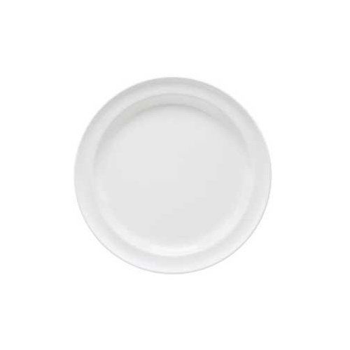 Plate, 7 1/4" Melamine - White, DP-507-W by G.E.T. Enterprises.