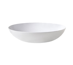 G.E.T. Enterprises Siciliano Bowl, 11.4 qt. , 18" dia. x 4-1/4"H, White - ML-239-W