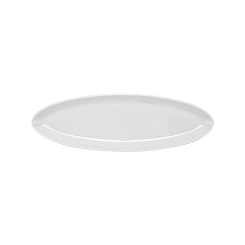 G.E.T. Enterprises Siciliano Platter, 2.6 qt., 25" x 8" x 1-3/4"H, Oval, White - ML-254-W
