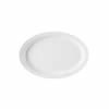 Platter, 13 1/4" Melamine - White, OP-614-W by G.E.T. Enterprises.