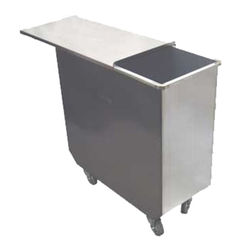 GSW Flour Bin 100Qt/25G S/S NSF - DN-FB100