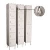 GSW Locker w/Legs 6-Tier 12"x16"x77" - ELS-6DR