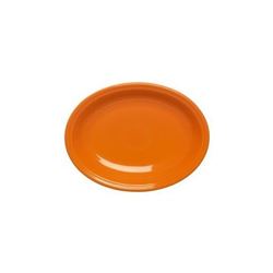 Platter, "Fiesta Ware" 13 5/8" - Tangerine, 458325 by Homer Laughlin China.