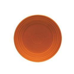 Plate, "Fiesta Ware" 10 1/2" - Tangerine, 466325 by Homer Laughlin China.