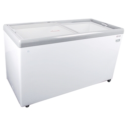 Freezer, Chest Type Sliding Glass Top, 15cu- KCNF140WH by Kelvinator.