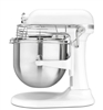KitchenAid Commercial Stand Mixer, NSF, White with Bowl Guard - KSMC895WH