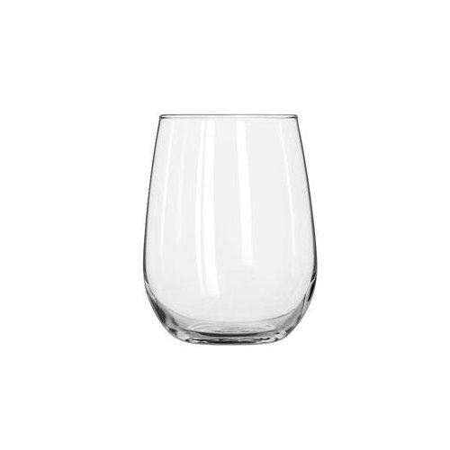 Glass, Stemless Wine 17oz, 221 by Libbey.