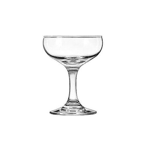 Glass, Champagne "Embassy Pattern" 5 1/2 oz., 3773 by Libbey.