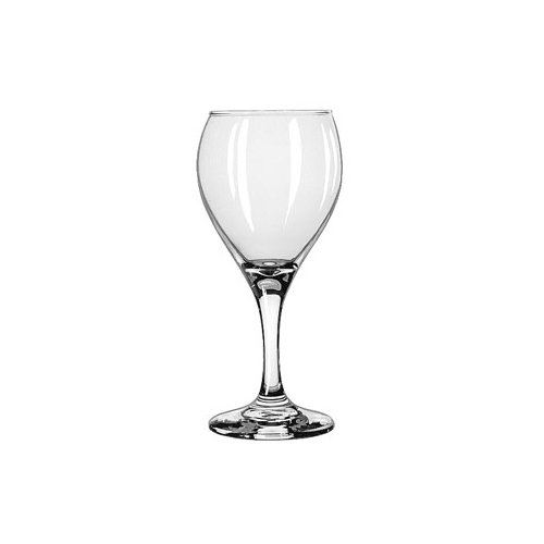 Glass, Teardrop Wine 10 3/4oz., 3957 by Libbey.