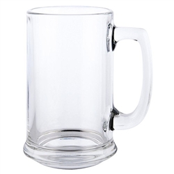 Mug, Glass 15 oz., 5011 by Libbey.