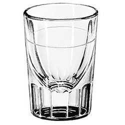 Glass, Shot Fluted Bottom 2 oz - 7/8 oz Line., 5126/S0711 by Libbey.