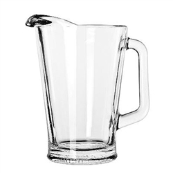 Glass, Pitcher, 60 oz, 5260 by Libbey.