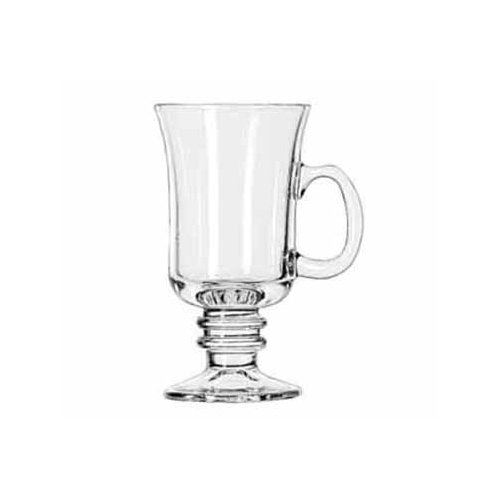 Glass, Footed Coffee Mug 8 1/2 oz., 5295 by Libbey.