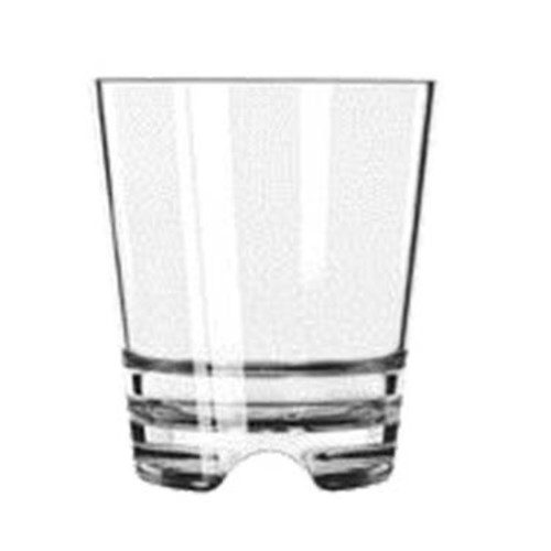 Infinium 12 oz Tritan Plastic Double Old Fashioned Glass, Stackable - 92404