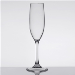 Infinium 6.5 oz Tritan Plastic Flute Glass - 92415 by Libby
