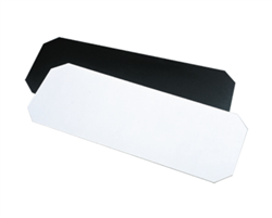 Metro Decorative Shelf Inlay Black/White - 2448-BWI