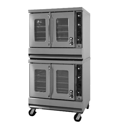 Oven, Convection - Double Full Size Bakery Depth - Nat. Gas, 2-115A by Montague.