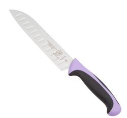 Mercer Santoku Knife 7"  Purple Handle - M22707PU