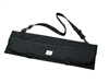 Mercer Tool Knife Roll, 21" x 8" x 1" Rolled, Black, 7 Elastic Pockets - M30007M