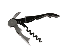 Mercer Corkscrew Serrated Edge Black - M33082