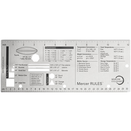 Mercer Culinary Measure/Guide Tool SS - M33241