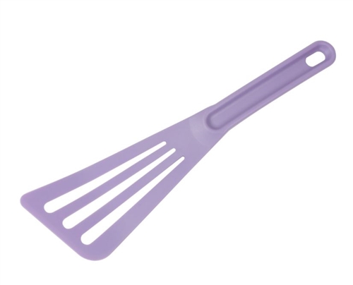 Mercer Spatula 3-1/2"x12" Slotted Purple - M35110PU