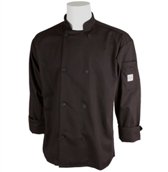 Mercer Unisex Jacket Black Lg Poly/Cotton - M60010BKL