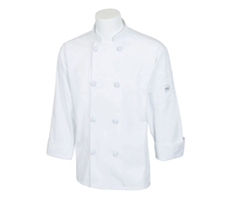 Mercer Chef Coat White w/Knot Button XL - M60012WH1X