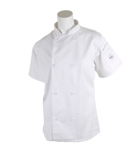 Mercer Women's Jacket Short Sleeve White Medium - M60023WHM