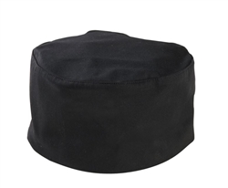 Mercer Bakers Skull Cap Black Poly/Cotton - M60075BK